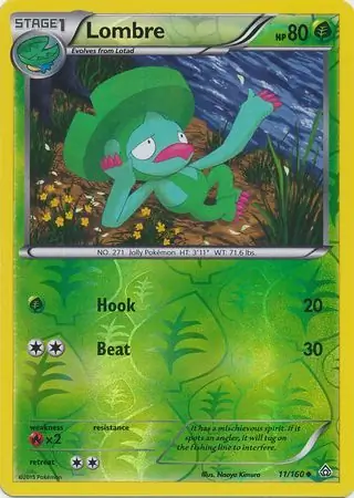 11/160 Lombre PRC Uncommon Reverse Holo