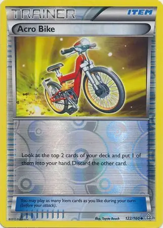 122/160 Acro Bike PRC Uncommon Reverse Holo