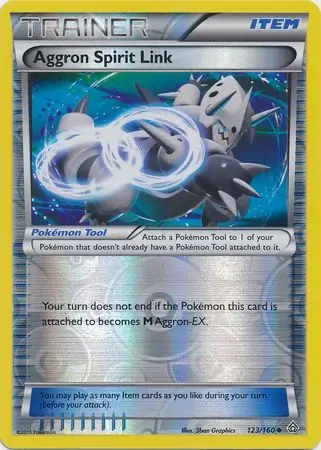 123/160 Aggron Spirit Link PRC Uncommon Reverse Holo