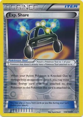 128/160 Exp. Share PRC Uncommon Reverse Holo