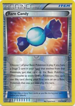 135/160 Rare Candy PRC Uncommon Reverse Holo