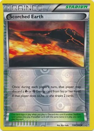 138/160 Scorched Earth PRC Uncommon Reverse Holo
