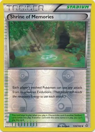 139/160 Shrine of Memories PRC Uncommon Reverse Holo