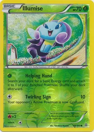 18/160 Illumise PRC Common Reverse Holo