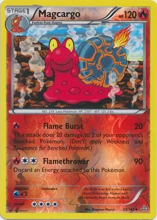 23/160 Magcargo PRC Uncommon Reverse Holo