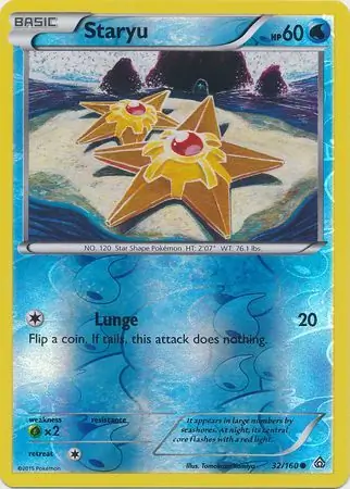32/160 Staryu PRC Common Reverse Holo