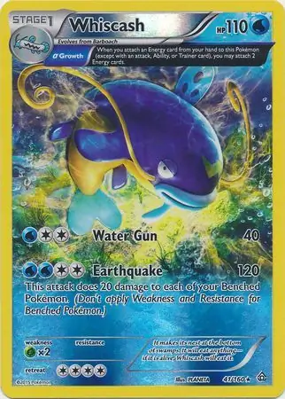 41/160 Whiscash PRC Rare Reverse Holo