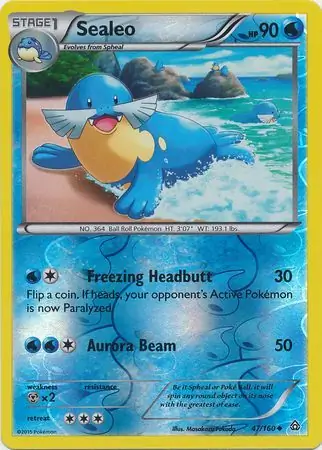 47/160 Sealeo PRC Uncommon Reverse Holo