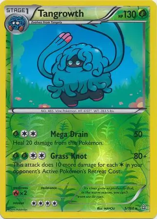 5/160 Tangrowth PRC Rare Reverse Holo