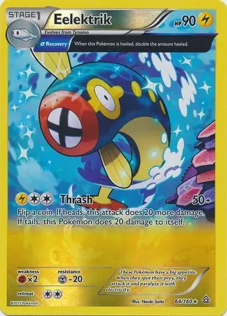 64/160 Eelektrik PRC Rare Reverse Holo