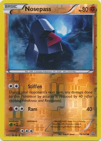 78/160 Nosepass PRC Common Reverse Holo