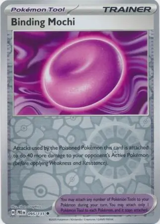 Binding Mochi Prismatic Evolutions 095/131 Uncommon Reverse Holo