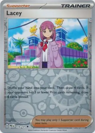 Lacey Prismatic Evolutions 114/131 Uncommon Reverse Holo