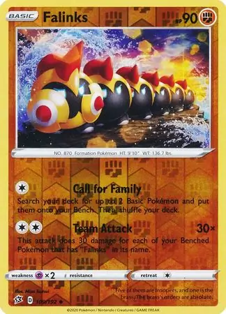 109/192 Falinks RCL Uncommon Reverse Holo