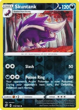 115/192 Skuntank RCL Uncommon Reverse Holo
