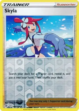 Skyla Rebel Clash 166/192 Uncommon Reverse Holo