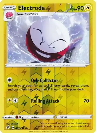057/192 Electrode RCL Uncommon Reverse Holo