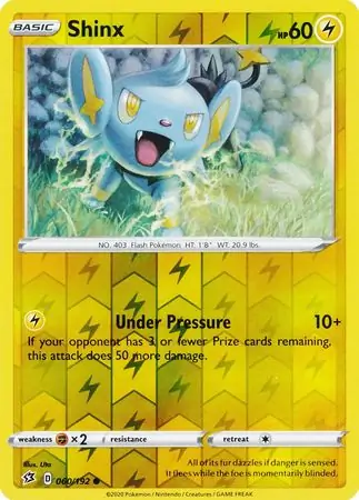 060/192 Shinx RCL Common Reverse Holo