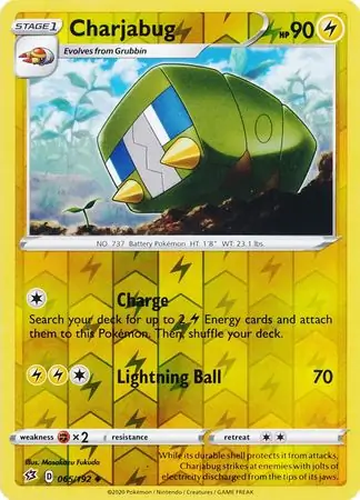 065/192 Charjabug RCL Uncommon Reverse Holo