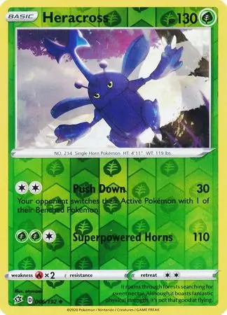 006/192 Heracross RCL Uncommon Reverse Holo