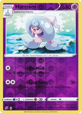 084/192 Hattrem RCL Uncommon Reverse Holo