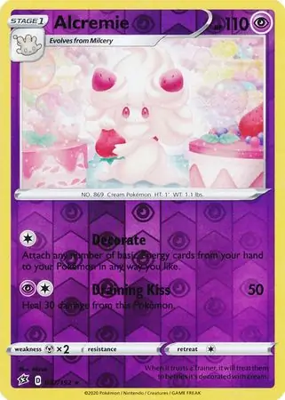 087/192 Alcremie RCL Rare Reverse Holo