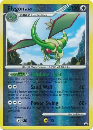 5/111 Flygon RR Rare Holo Reverse Holo