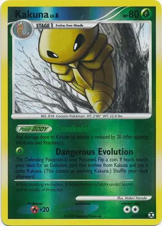 66/111 Kakuna RR Common Reverse Holo