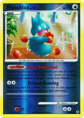 70/111 Munchlax RR Common Reverse Holo