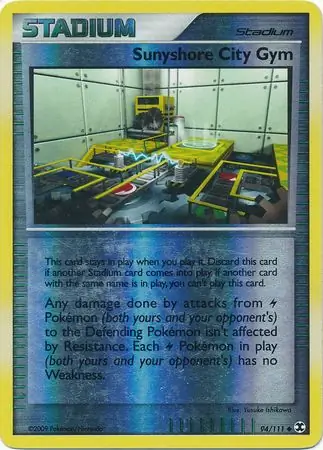 94/111 Sunyshore City Gym RR Uncommon Reverse Holo