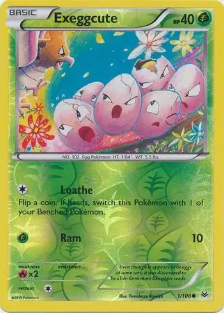 1/108 Exeggcute ROS Common Reverse Holo