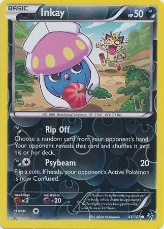 41/108 Inkay ROS Common Reverse Holo