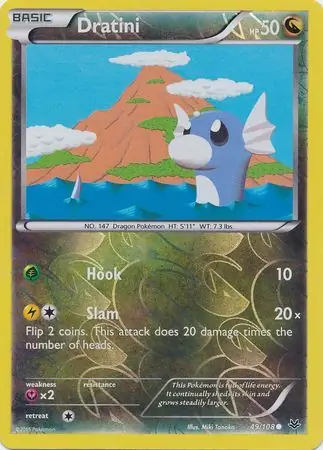 49/108 Dratini ROS Common Reverse Holo