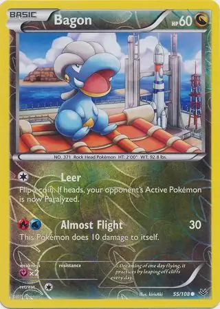 55/108 Bagon ROS Common Reverse Holo