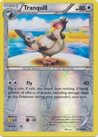 79/108 Tranquill ROS Uncommon Reverse Holo