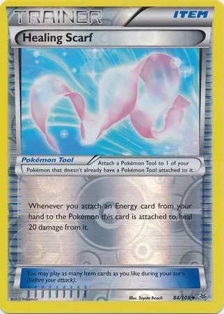 84/108 Healing Scarf ROS Uncommon Reverse Holo