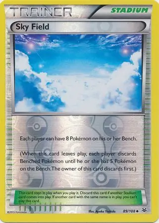 89/108 Sky Field ROS Uncommon Reverse Holo