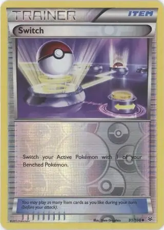 91/108 Switch ROS Uncommon Reverse Holo