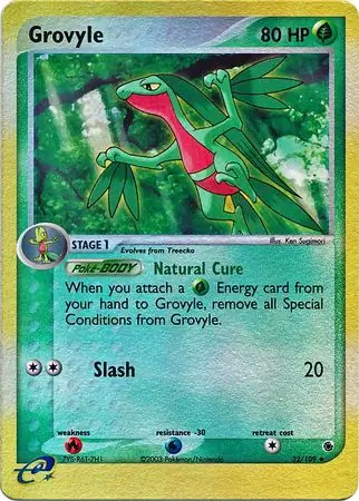 32/109 Grovyle RS Uncommon Reverse Holo