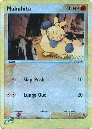 56/109 Makuhita RS Common Reverse Holo
