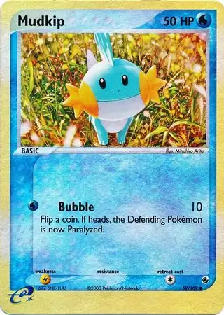 59/109 Mudkip RS Common Reverse Holo