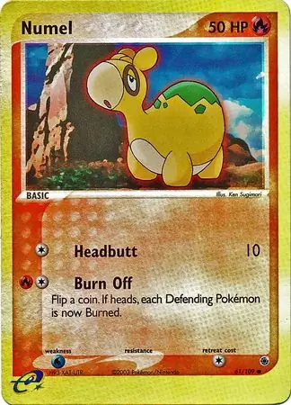 61/109 Numel RS Common Reverse Holo