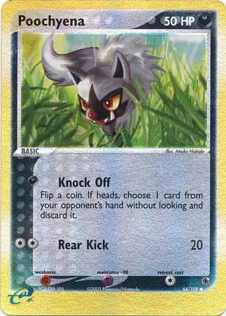Poochyena Ruby & Sapphire 64/109 Common Reverse Holo