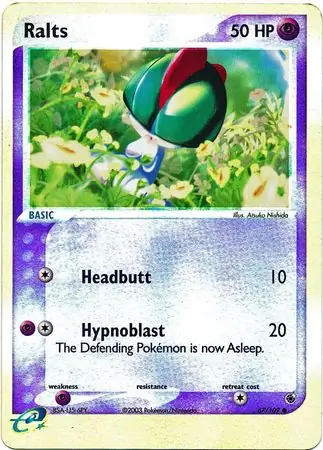 67/109 Ralts RS Common Reverse Holo