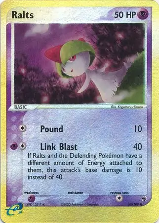 68/109 Ralts RS Common Reverse Holo