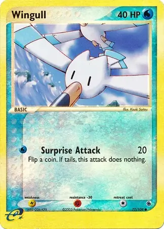 77/109 Wingull RS Common Reverse Holo