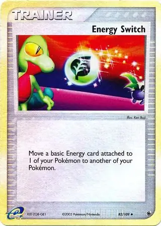 82/109 Energy Switch RS Uncommon Reverse Holo