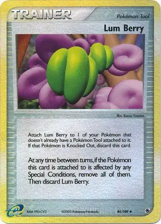 84/109 Lum Berry RS Uncommon Reverse Holo