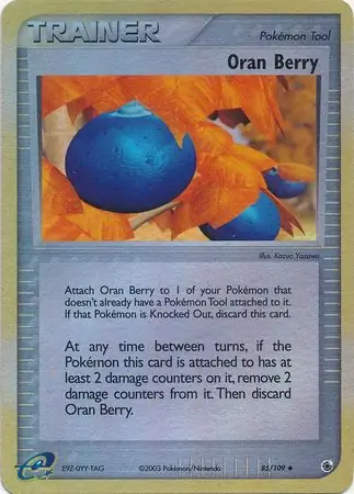 85/109 Oran Berry RS Uncommon Reverse Holo