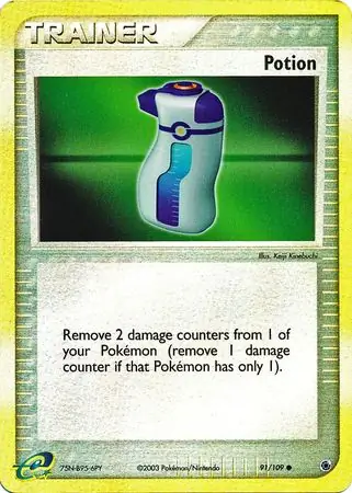 Switch Ruby & Sapphire 92/109 Common Reverse Holo